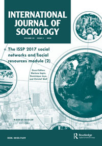 Article by Júlia Koltai has been published in International Journal of Sociology