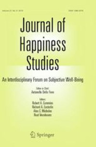 The paper of Radó Márti has been published in Journal of Happiness Studie